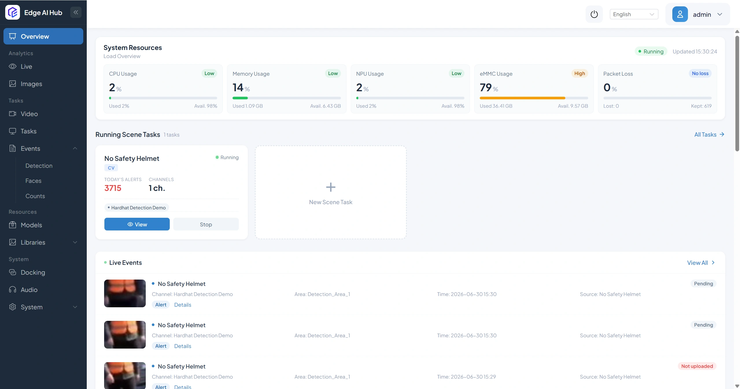 CosmoEdge operations overview